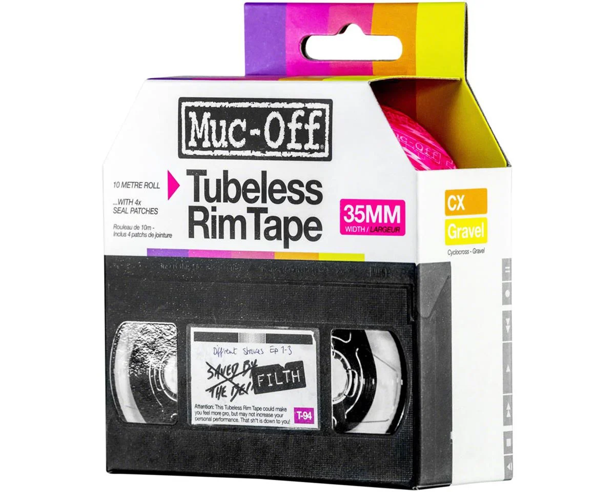 Muc-Off Tubeless Rim Tape (10 Meters) (35mm)